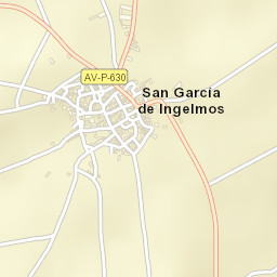 San García de Ingelmos Street Map
