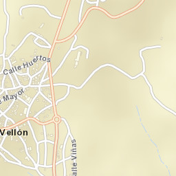 El Vellón Street Map