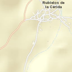 Rubielos de la Cérida Street Map