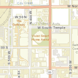 332 1100 East Salt Lake City UT Street Map