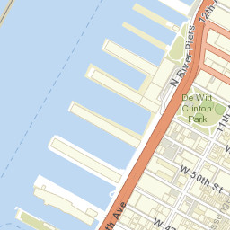 Clinton New York Street Map