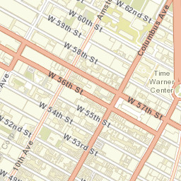 San Juan Hill New York Street Map