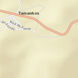 Tamanhos Street Map