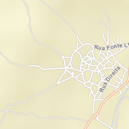 Malpartida Street Map