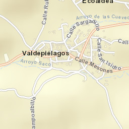 Valdepiélagos Street Map
