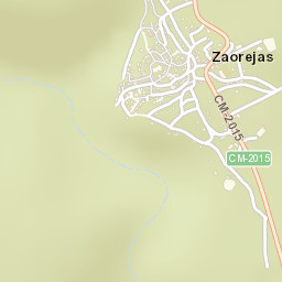 Zaorejas Street Map