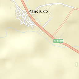 Pancrudo Street Map