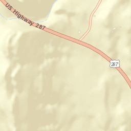 Owl Canyon Colorado Street Map