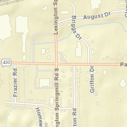 Ontario Ohio Street Map