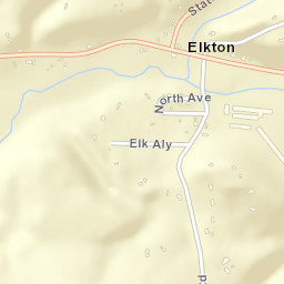 Elkton Ohio Street Map