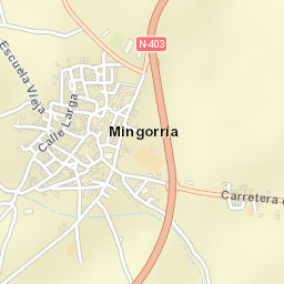 Mingorría Street Map