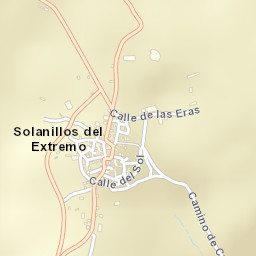 Solanillos del Extremo Street Map