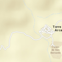 Torre de Arcas Street Map