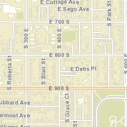 241-245 S Belmont Ave Salt Lake City Street Map