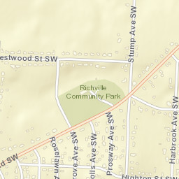 Richville Ohio Street Map