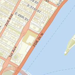 United Nations Headquarters Street Map