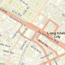 Queensbridge Houses New York Street Map