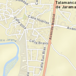 Talamanca de Jarama Street Map