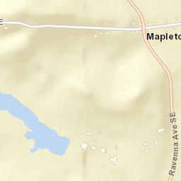 Mapleton Ohio Street Map