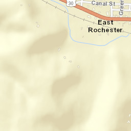 East Rochester Ohio Street Map