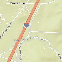 Portal Inn California Street Map