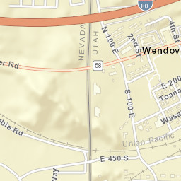 Wendover Boulevard, Wendover, UT 84083 Street Map