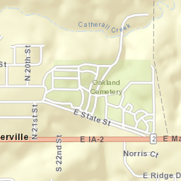 700-998 East Maple Street, Centerville, IA  Street Map