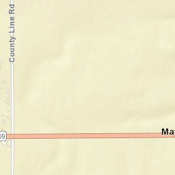 Maysville Ohio Street Map