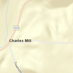 Charles Mill Ohio Street Map