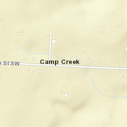 Camp Creek Ohio Street Map
