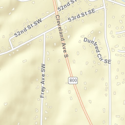 North Industry Ohio Street Map