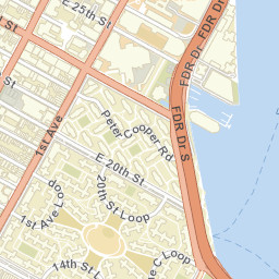 Stuyvesant Town New York Street Map