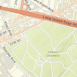 Blissville New York Street Map