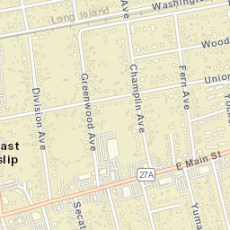 East Islip New York Street Map