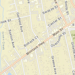 Sayville New York Street Map