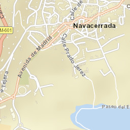 Navacerrada Street Map