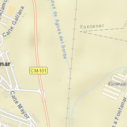 Fontanar Street Map