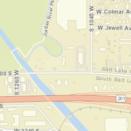1275 2100 South Salt Lake City UT Street Map