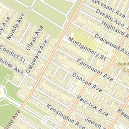 Jersey City, New Jersey Street Map