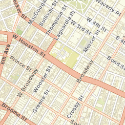 University Village New York Street Map