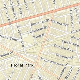 Floral Park New York Street Map
