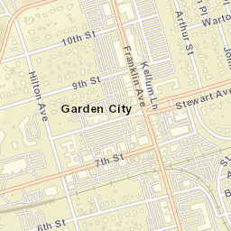 Garden City New York Street Map