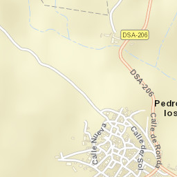 Pedrosillo de los Aires Street Map