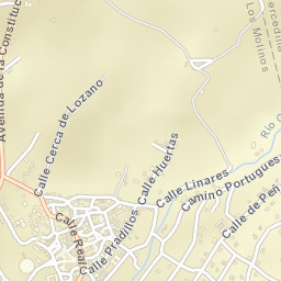 Los Molinos Street Map