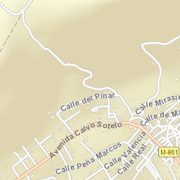 Becerril de la Sierra Street Map
