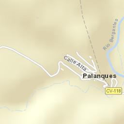 Palanques Street Map