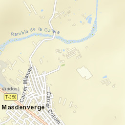 Masdenverge Street Map
