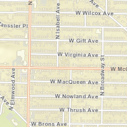 2800-2898 N Isabell Ave Peoria IL Street Map