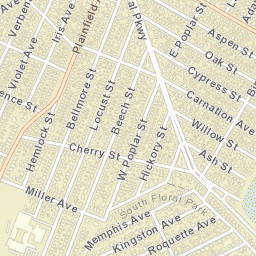 South Floral Park New York Street Map