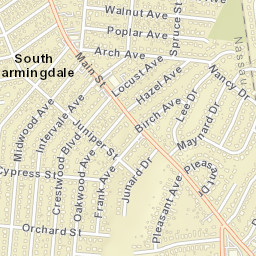 South Farmingdale New York Street Map